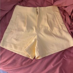 Elegant yellow Women's Shorts